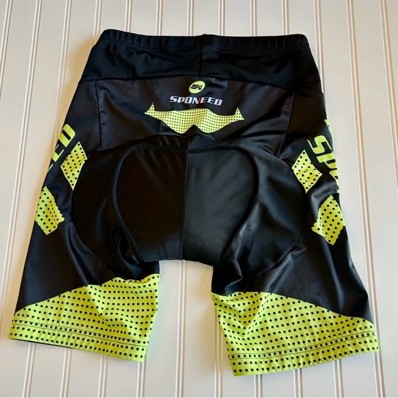 Sponeed Men's Cycling Padded Bicycle Shorts - Picture 5 of 9